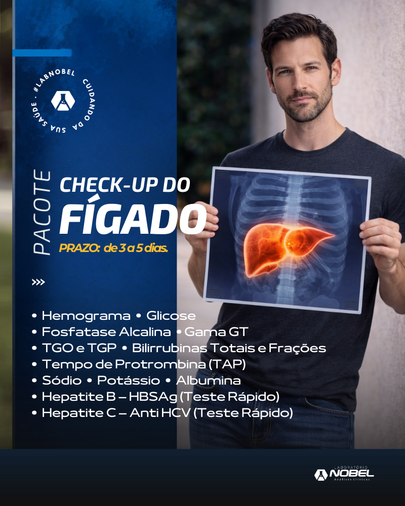 Pacote Checkup do Fígado