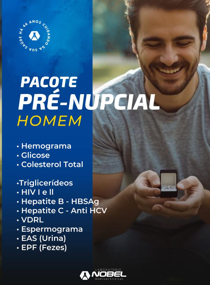 Pacote Pré-Nupcial Homem